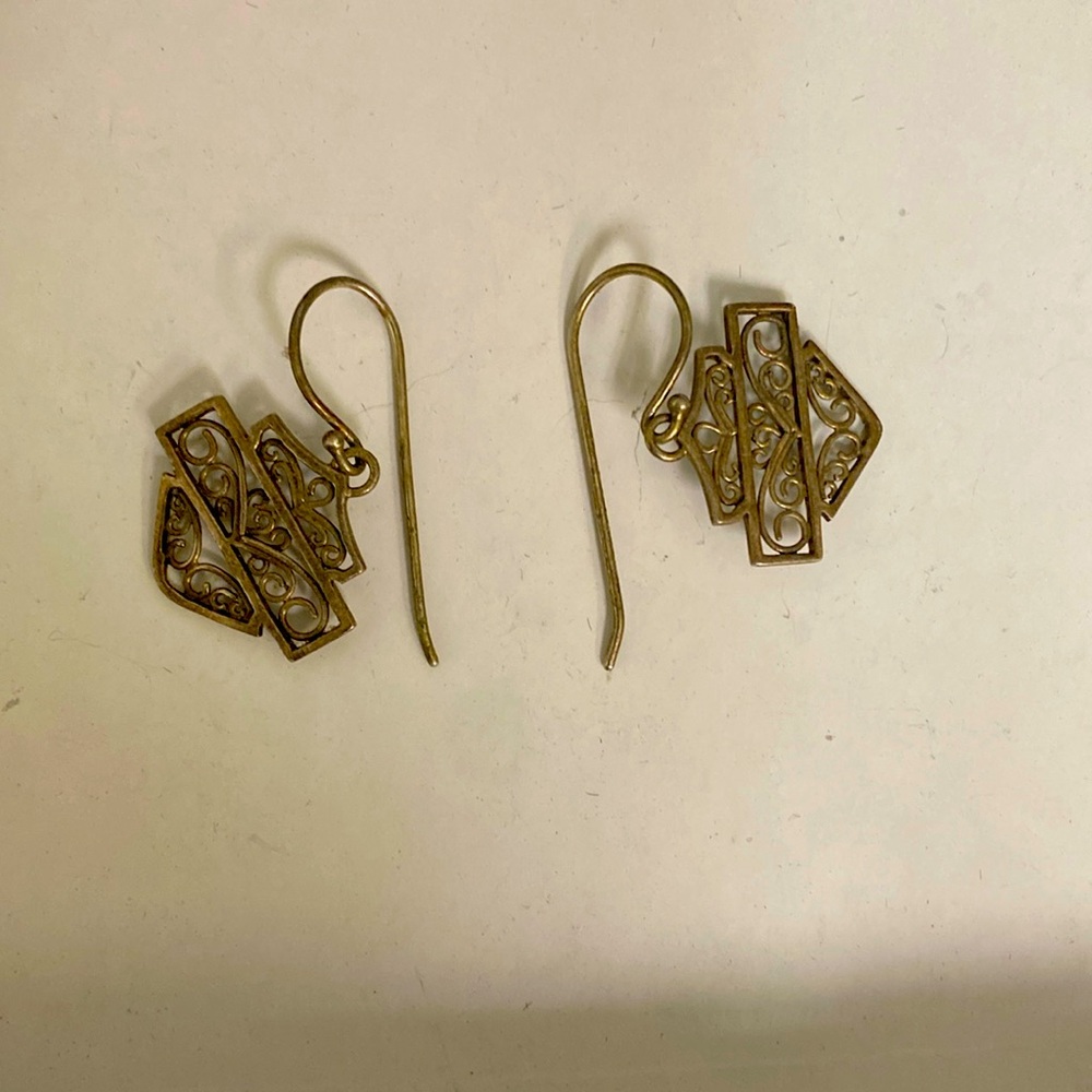 Harley Davidson earrings